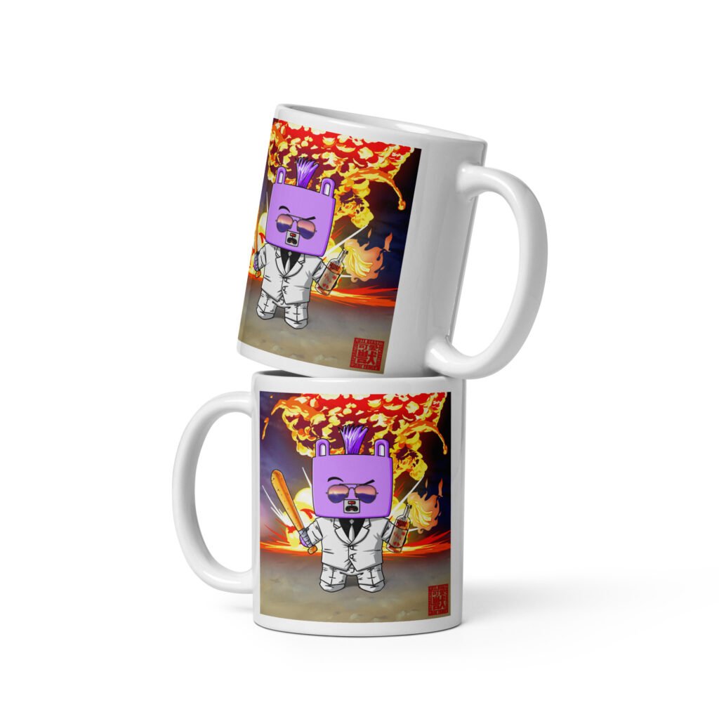Bat and Molotov - Mug