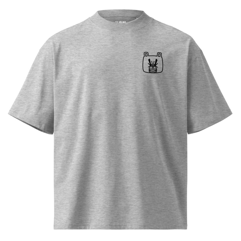 t-shirt ample en coton biologique
